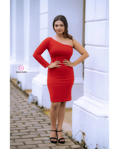 Emi Body Con Mini Dress