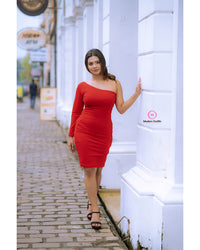 Emi Body Con Mini Dress