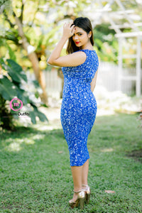 Amira Board Neck Midi Dress