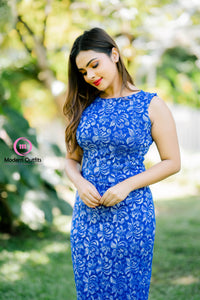 Amira Board Neck Midi Dress