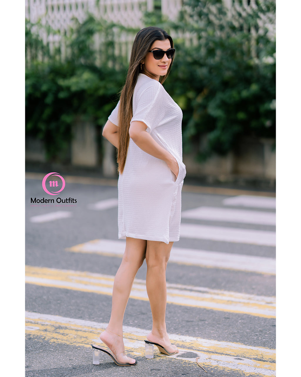 Laura White Mini Dress