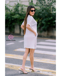 Laura White Mini Dress