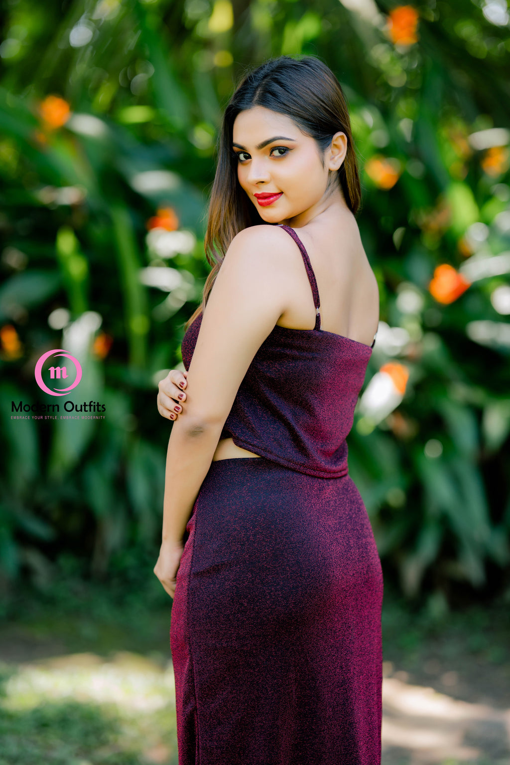 Ananya Side Slit Skirt & Top