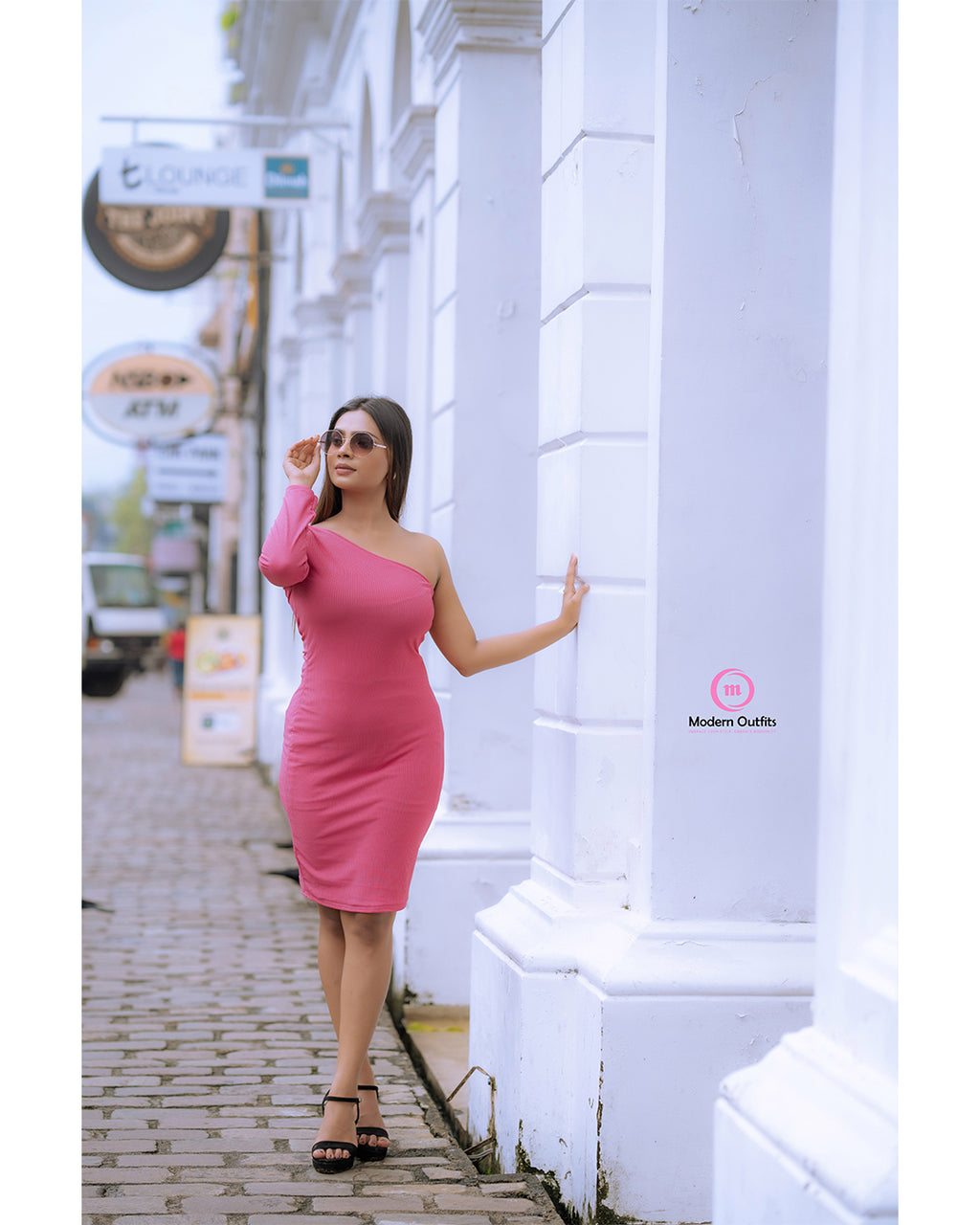 Emi Body Con Mini Dress