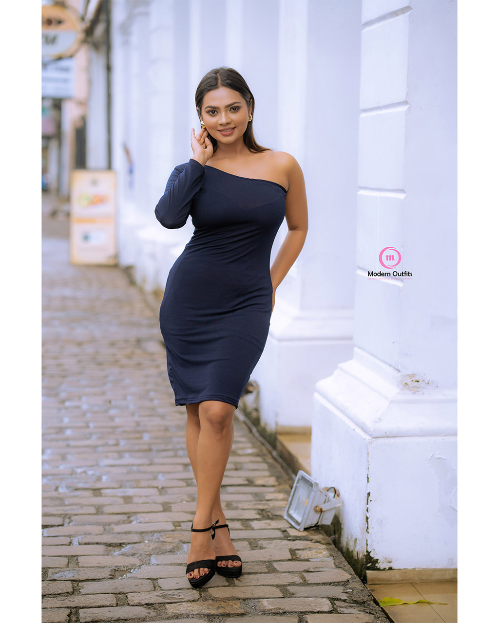 Emi Body Con Mini Dress