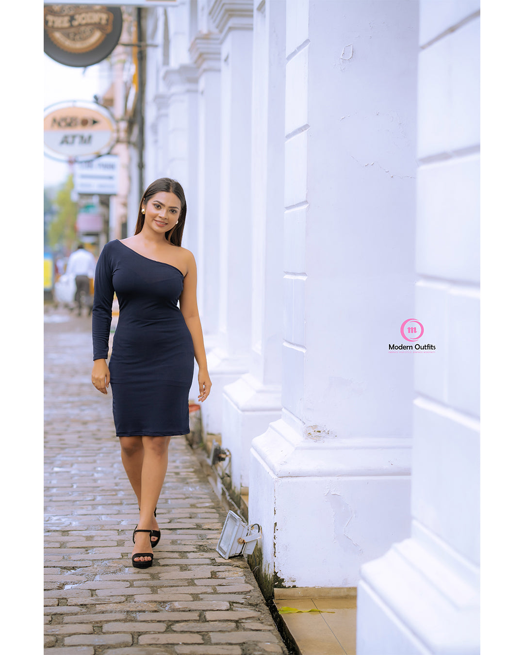 Emi Body Con Mini Dress