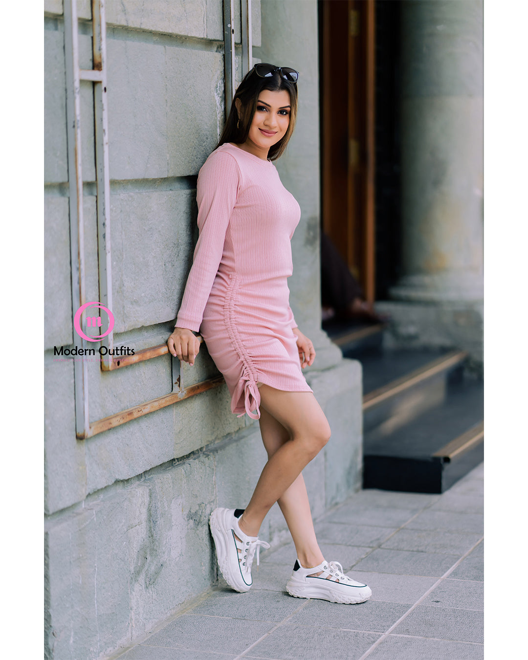 Pink Petal Mini Dress