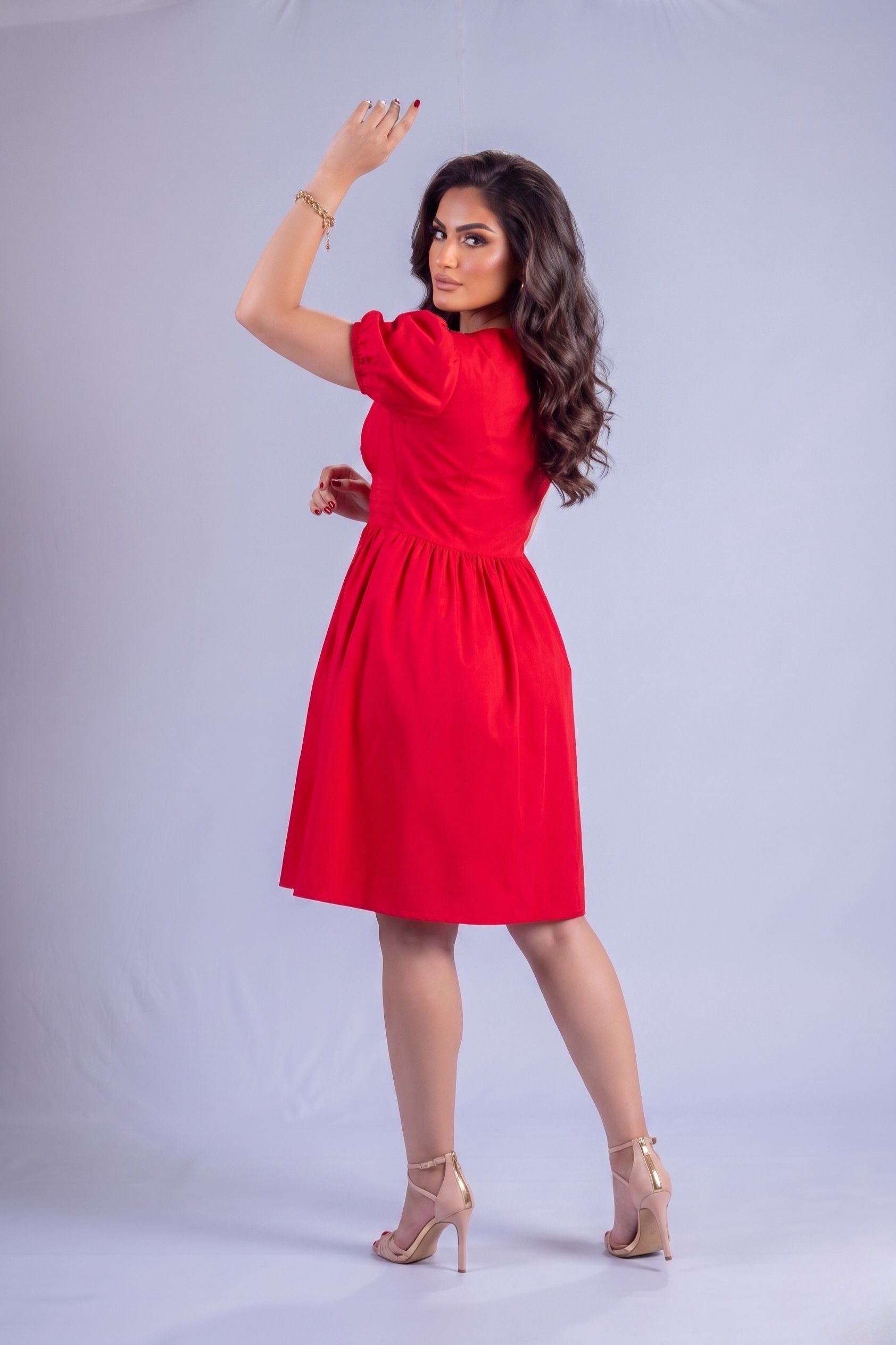 Jasmine Cross over Mini Dress