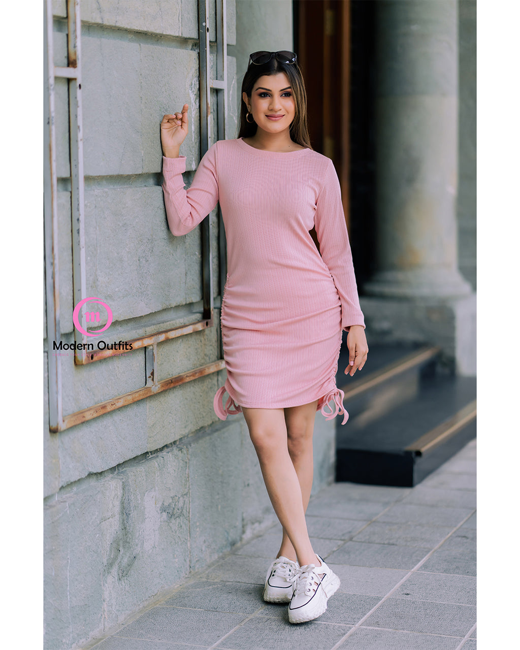 Pink Petal Mini Dress