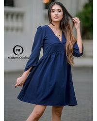 Veronika Bell Sleeve Mini Dress