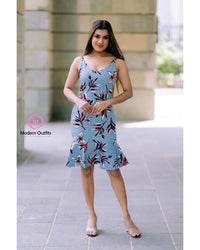 Sapphire Sky Mini Dress