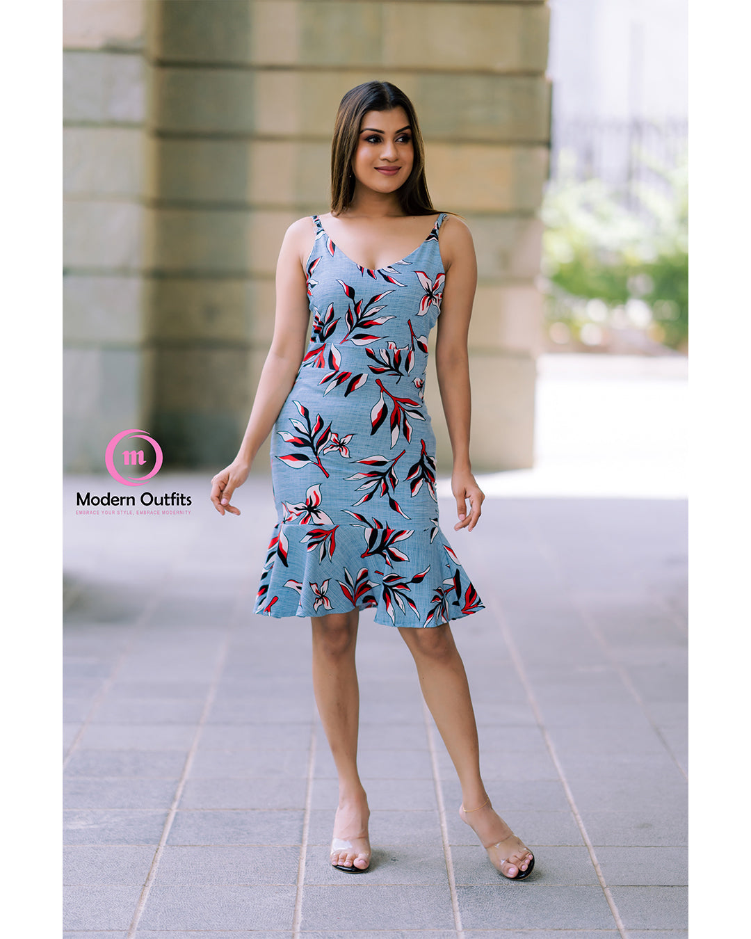 Sapphire Sky Mini Dress