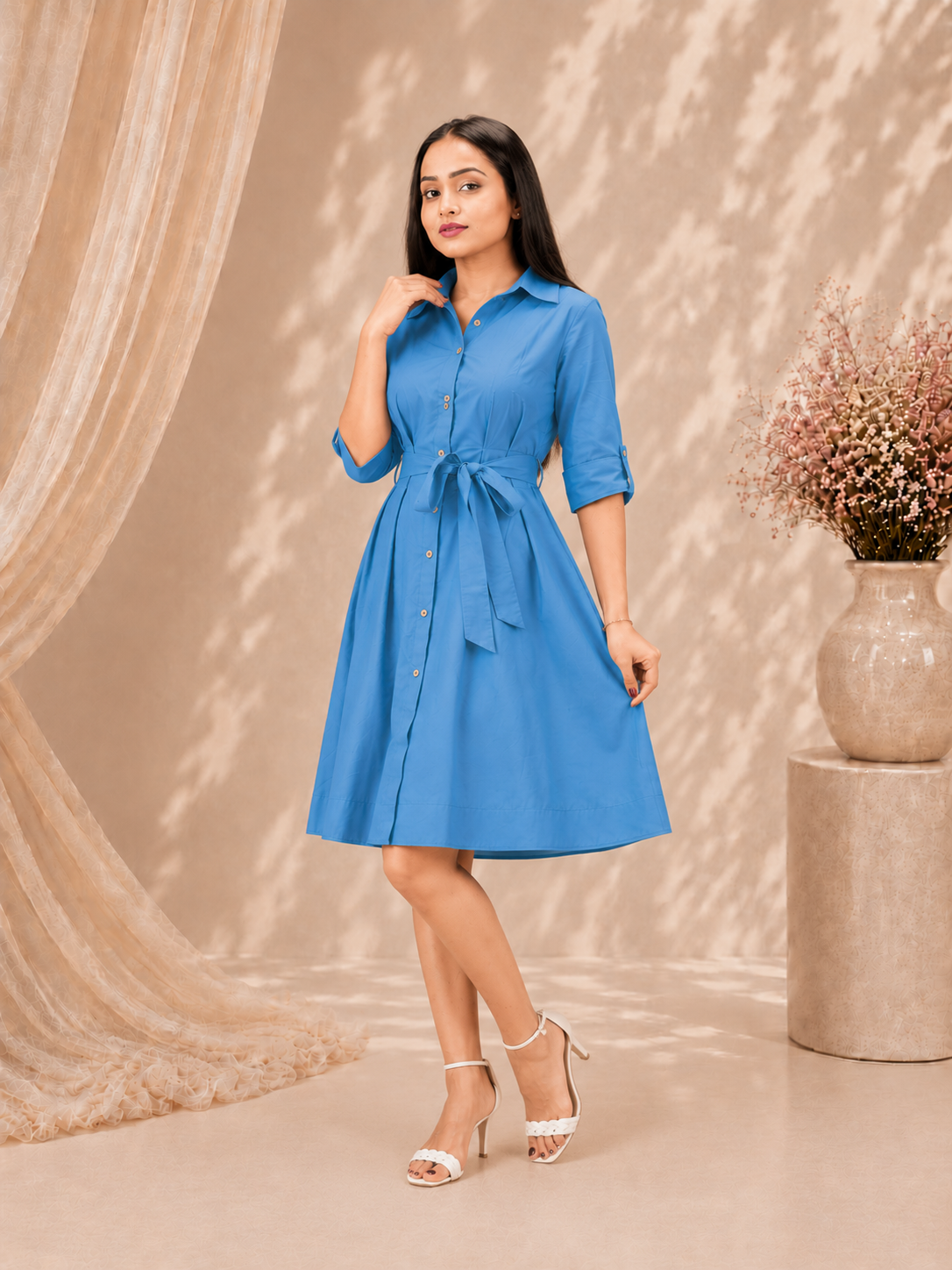 Camille Shirt Dress