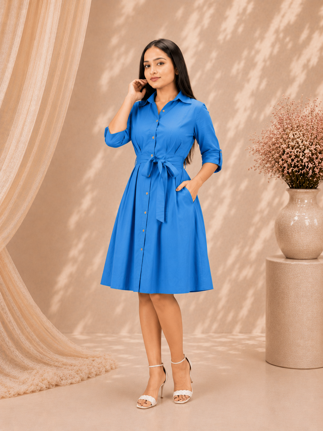 Camille Shirt Dress