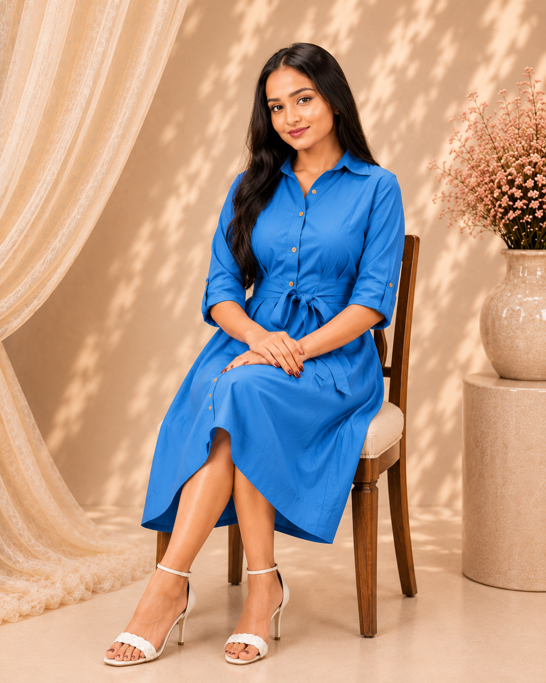 Camille Shirt Dress