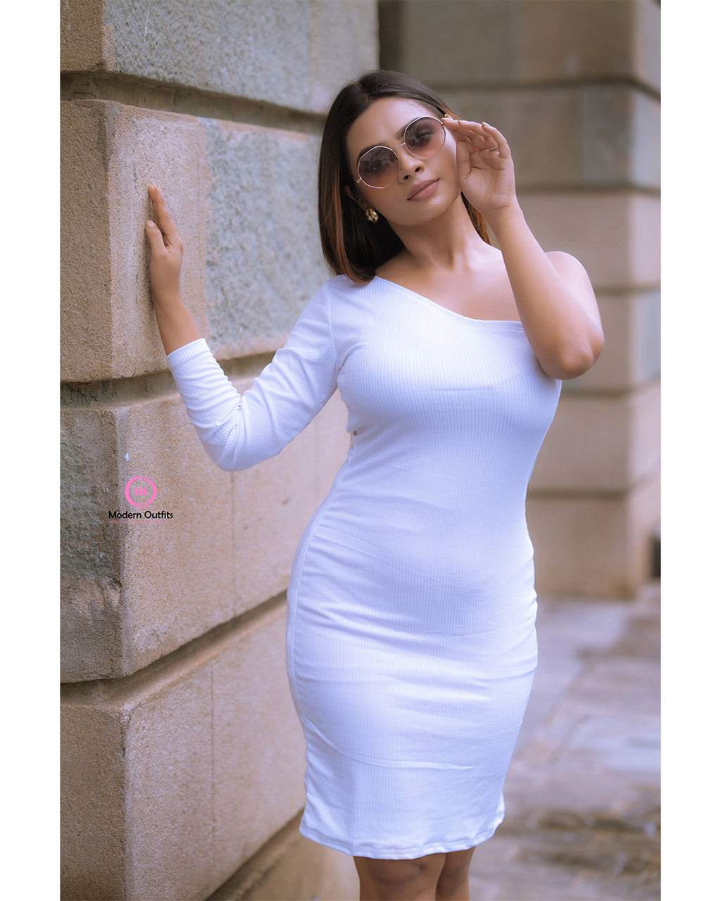 Emi Body Con Mini Dress