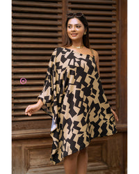 Sonia Drop Shoulder Kaftan Dress