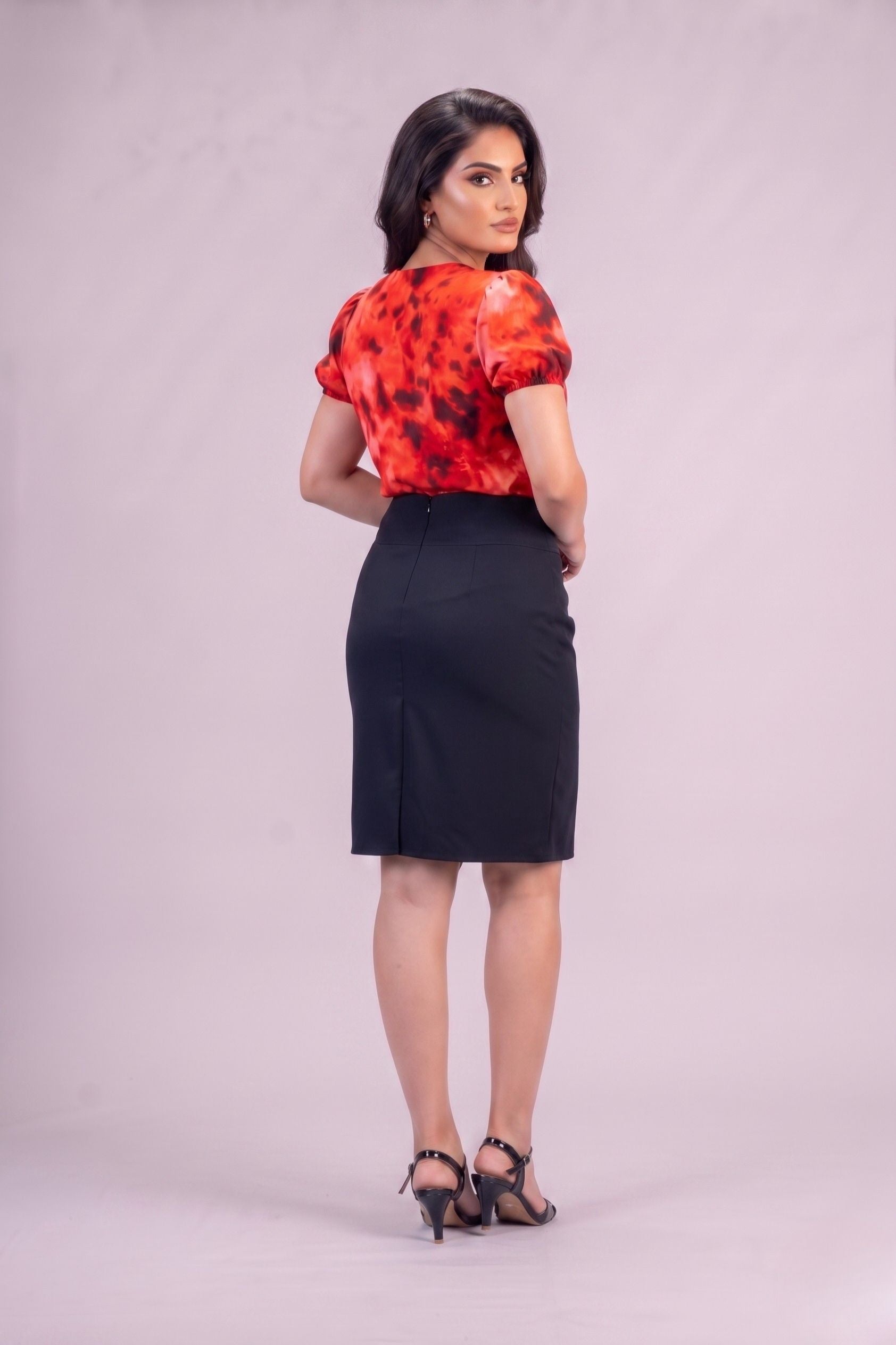 Camille Mini Skirt & Blouse