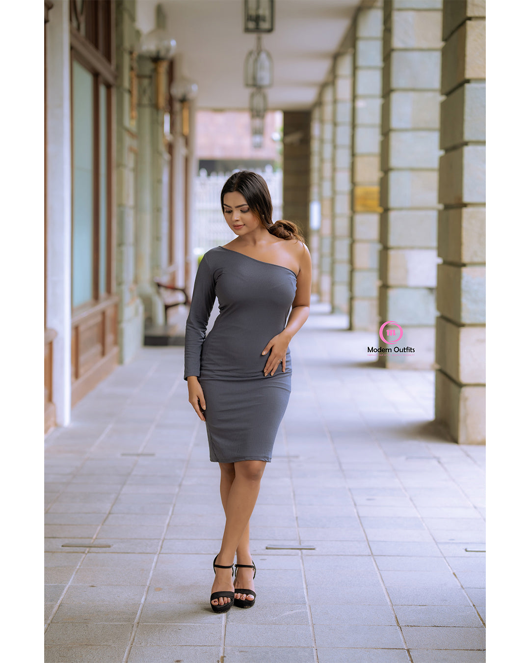 Emi Body Con Mini Dress