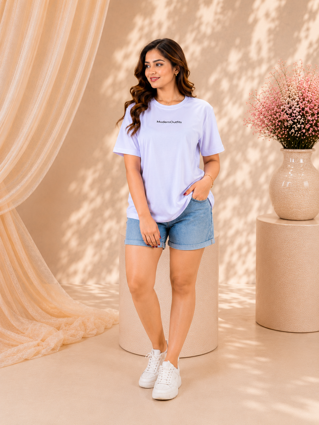 Livia Back Print T Shirt