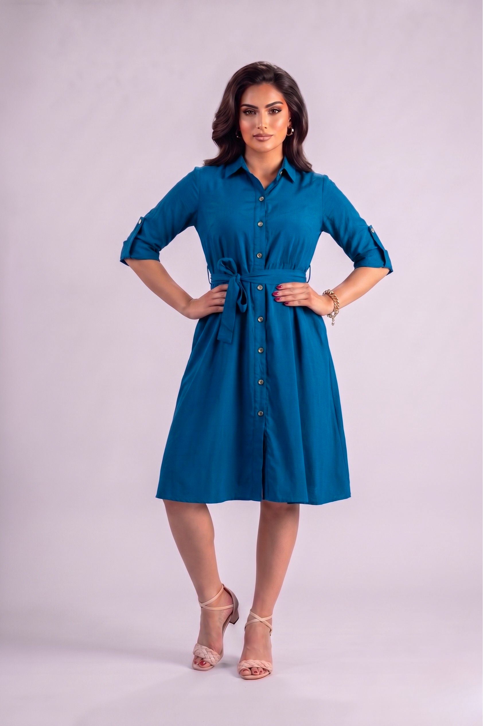 Camille Shirt Dress