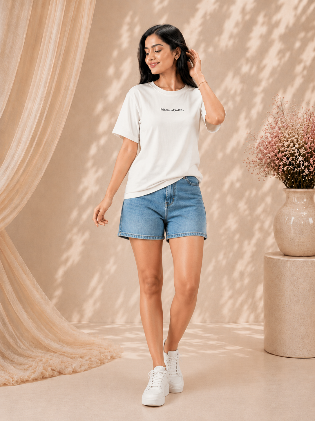Livia Back Print T Shirt