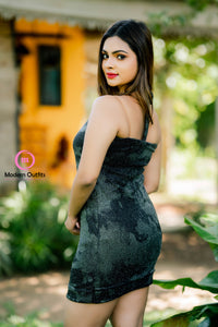 Anya Back Tie Mini Dress