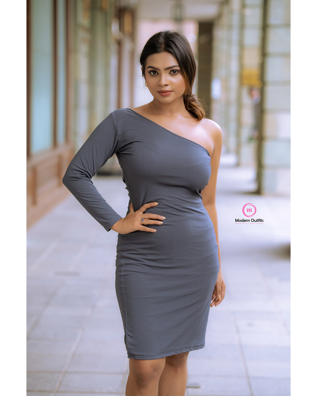 Emi Body Con Mini Dress