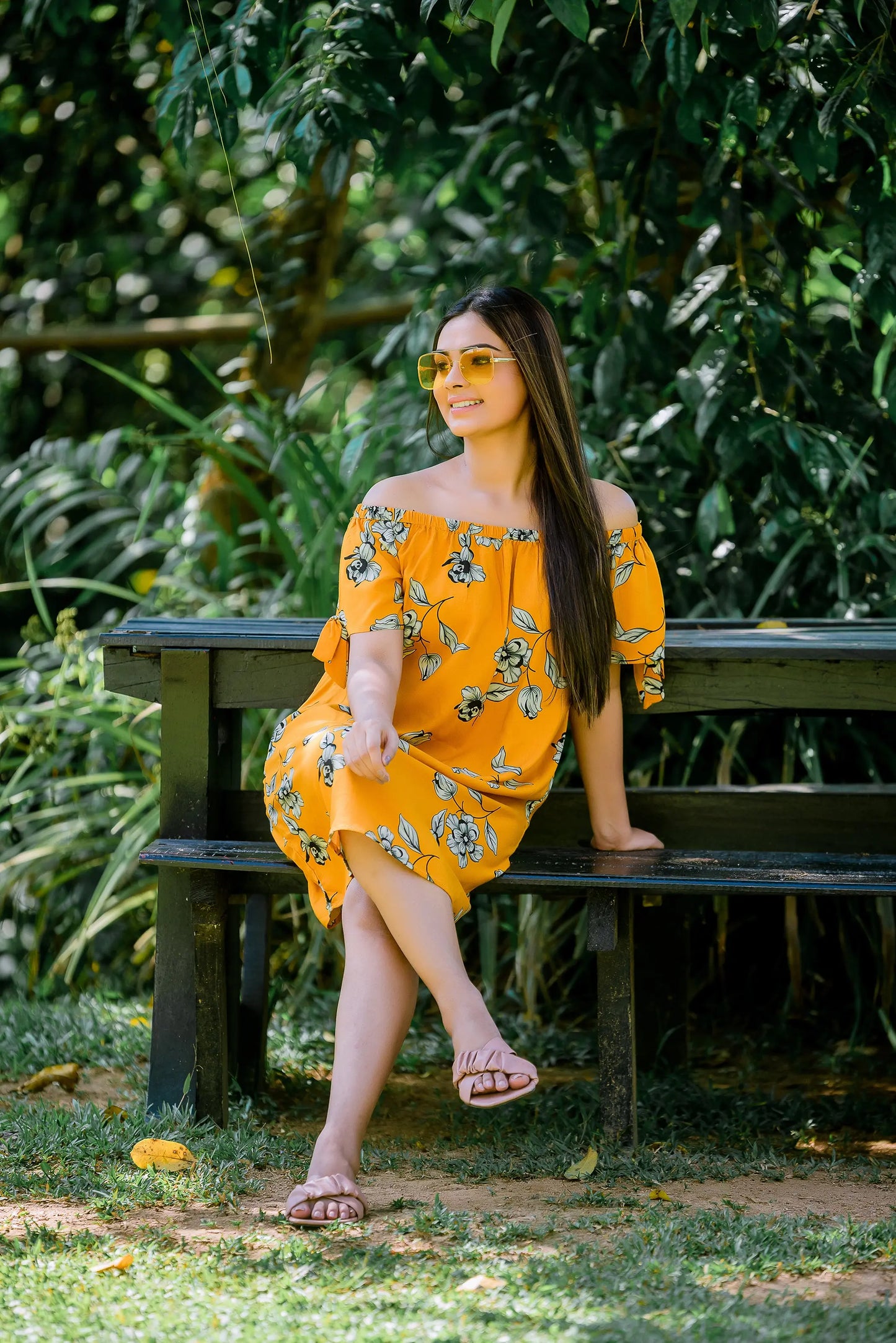 Kaya Off Shoulder Dress