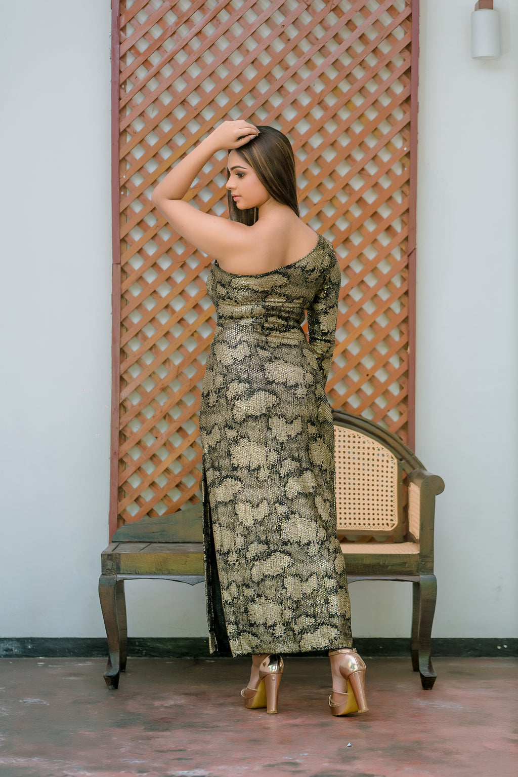 Elegant One Shoulder Dress