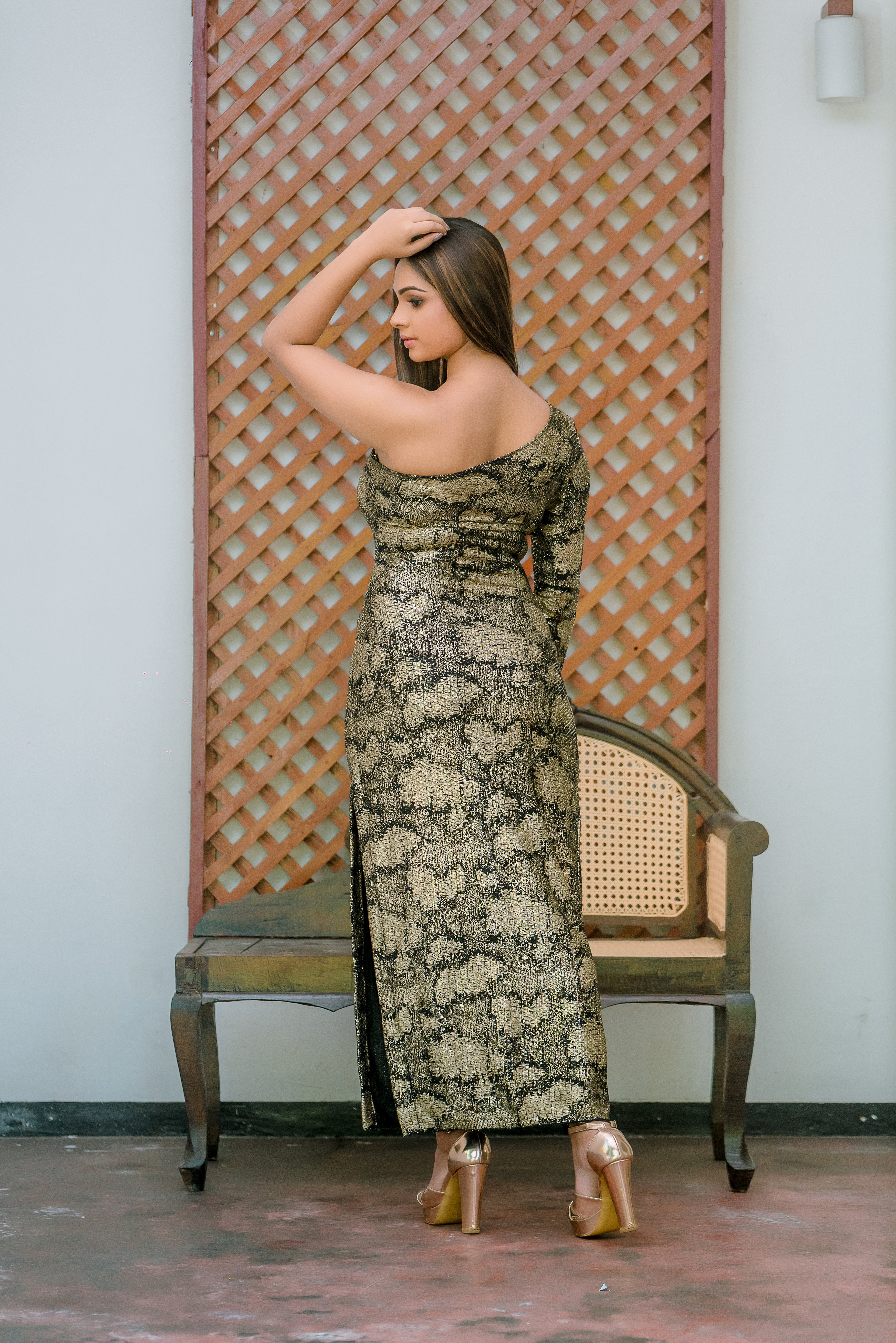 Elegant One Shoulder Dress