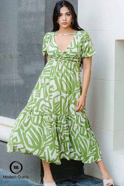 Zara Cross Over Midi Dress