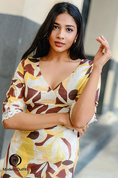 Liana Floral Midi Dress