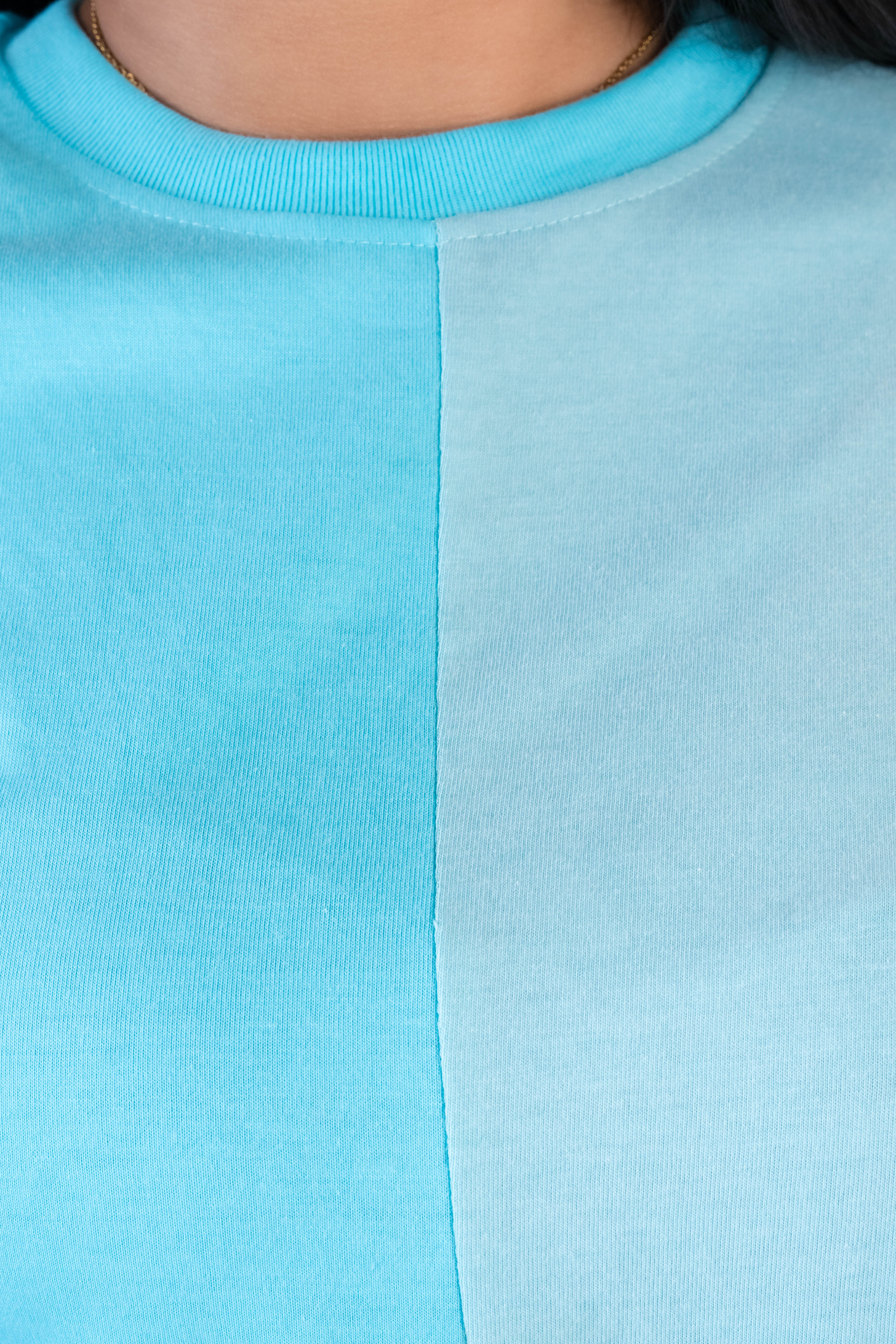 Lila Two Tone T Shirt