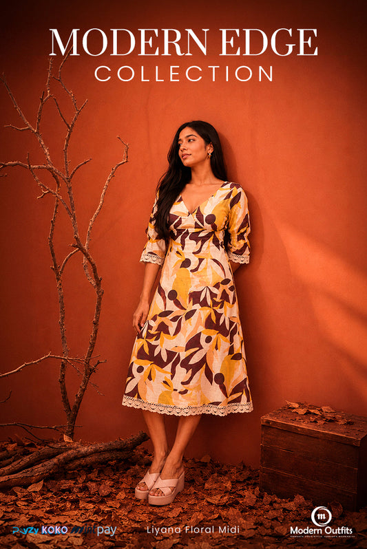 Liana Floral Midi Dress